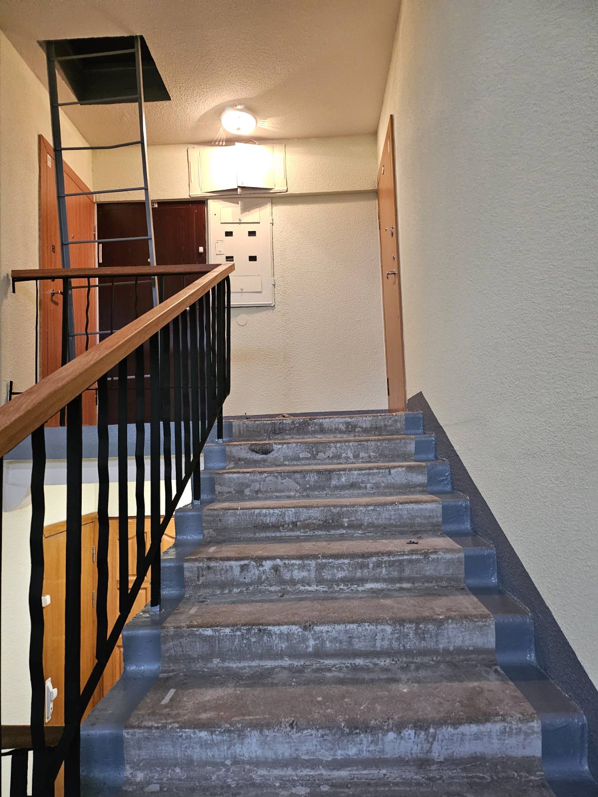 Laiptinės renovacija po